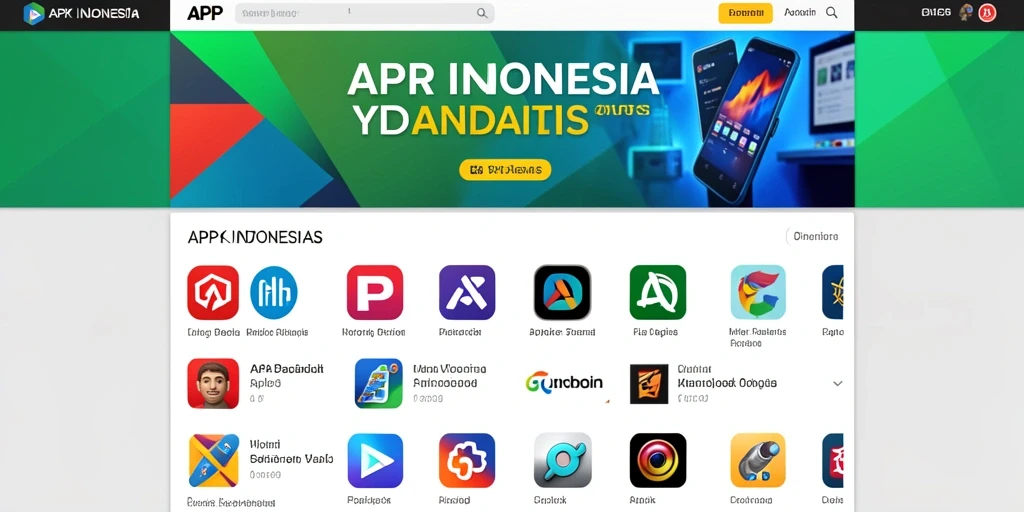 Screenshot aplikasi menampilkan halaman utama dengan berbagai pilihan permainan.