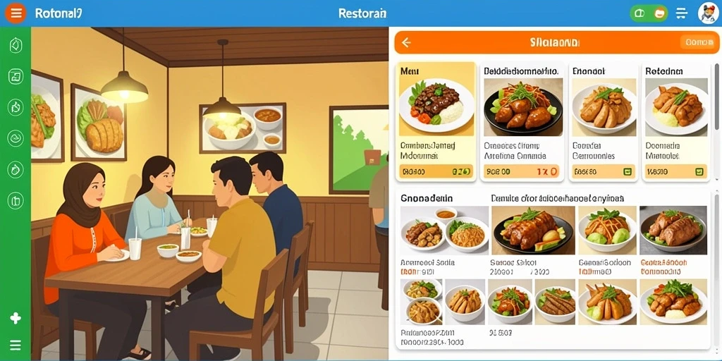 Tampilan antarmuka yang ramah pengguna.