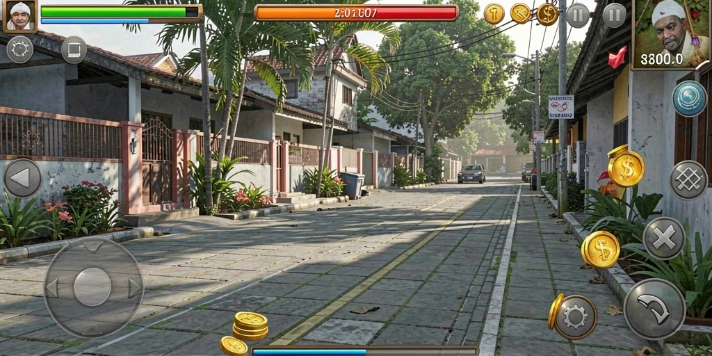 Tampilan antarmuka yang intuitif dan menarik.