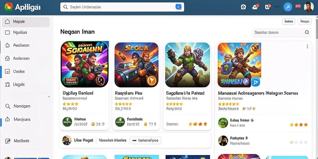 Tampilan antarmuka yang ramah pengguna.