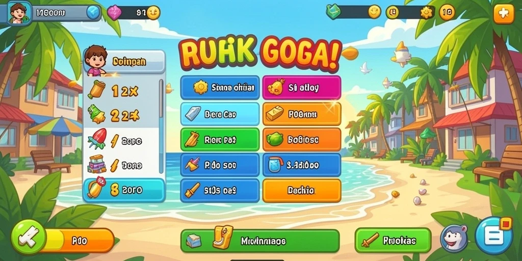 Tampilan antarmuka HOMETOGEL yang modern dan mudah digunakan.