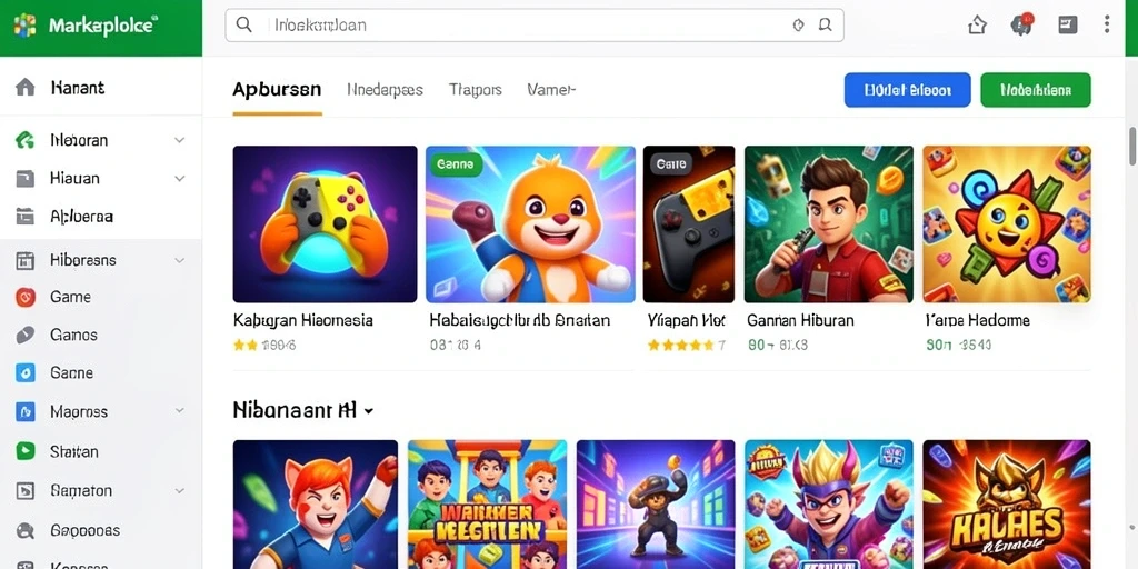 Tampilan antarmuka pengguna yang menarik dan intuitif.