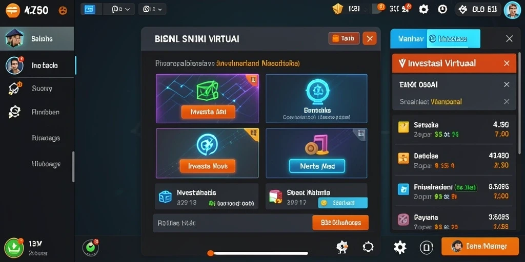 Tampilan antarmuka pengguna yang menarik.