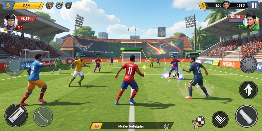 Tampilan awal gameplay yang menawan.
