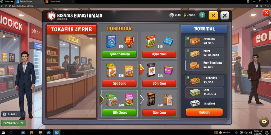 Tampilan menu utama yang menarik dan mudah dinavigasi.