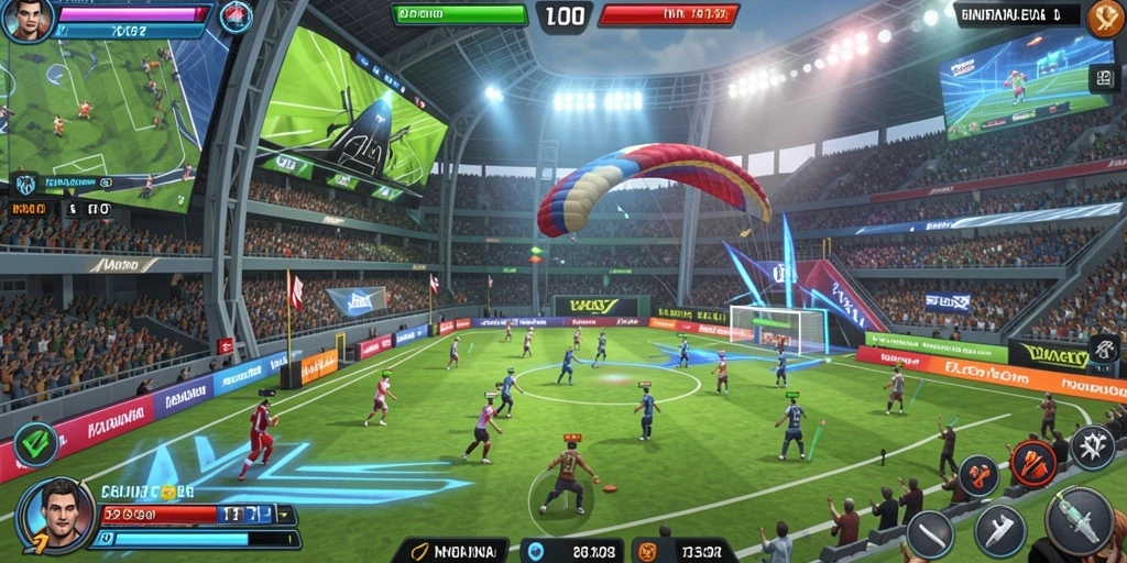 Tampilan awal game yang menarik dan interaktif.